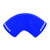 Mishimoto 2.5 Inch Blue 90 Degree Coupler - MMCP-2590BL Photo - Primary
