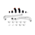 Mishimoto 2014+ Ford Fiesta ST Intercooler Pipe Kit - Polished - MMICP-FIST-14P Photo - Primary