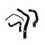 Mishimoto 02-06 Mini Cooper S (Supercharged) Black Silicone Hose Kit - MMHOSE-TINY-01BK Photo - Primary