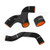 Mishimoto 04-08 Subaru Forester XT Turbo Black Silicone Hose Kit - MMHOSE-FXT-04BK Photo - Primary