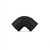 Mishimoto 1.5in. 90-Degree Coupler Black - MMCP-1590BK Photo - Primary