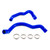 Mishimoto 91-01 Jeep Cherokee XJ 4.0L Silicone Radiator Hose Kit - Blue - MMHOSE-XJ6-92BL Photo - Primary