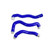 Mishimoto 08-10 Ford 6.4L Powerstroke Coolant Hose Kit (Blue) - MMHOSE-F2D-08BL Photo - Primary