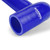 Mishimoto 97-04 Chevy Corvette/Z06 Blue Silicone Radiator Hose Kit - MMHOSE-VET-97BL Photo - Close Up