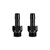 Mishimoto 2pcs M16x1.5 3/8in Aluminum Catch Can Fitting Black - MMFT-M16-38BK Photo - Primary