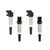 Mishimoto 2002+ BMW M54/N20/N52/N54/N55/N62/S54/S62 Four Cylinder Ignition Coil Set of 4 - MMIG-BMW-0204 User 1