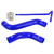 Mishimoto 2022+ Subaru WRX Blue Silicone Hose Kit - MMHOSE-WRX-22BL Photo - Primary