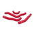 Mishimoto Mitsubishi EVO X Red Silicone Hose Kit - MMHOSE-EVO-10RD Photo - Primary