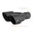 Mishimoto Dual Offset Tips 2.5in Inlet 3in Outlet Slash Cut - Black - MMEXH-TIP-FSTBK User 1