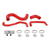 Mishimoto 2015+ Ford Mustang GT Silicone Lower Radiator Hose - Red - MMHOSE-MUS8-15LRD Photo - Primary