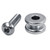 Mustang 1/4-20x1 inch BTN HD and Spool Washer - 78146
