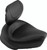 Mustang 82-03 Harley Sportster Wide Touring Solo Seat w/Driver Backrest - Black Photo - Primary Mustang 82-03 Harley Sportster Wide Touring Solo Seat w/Driver Backrest - Black Photo - Primary