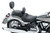 Mustang 06-15 Yamaha Roadliner, Stratoliner Wide Touring Solo Seat w/ Driver Backrest - Black Photo - Primary