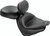 Mustang 04-09 Honda VTX1300C Wide Touring 2PC Seat w/Driver Backrest - Black Photo - Primary Mustang 04-09 Honda VTX1300C Wide Touring 2PC Seat w/Driver Backrest - Black Photo - Primary