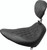 Mustang 84-06 Harley Standard Rear Tire Wide Tripper Solo Seat w/DBR Diamond Stitch - Black Photo - Primary