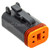 NAMZ Deutsch DT Series 4-Wire Plug & Wedgelock - Black (HD 72114-94BK) Photo - Primary