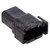 NAMZ Deutsch DTM 8-Position Receptacle w/8 Stamped Terminals & Wedgelock - Black (HD 74108-98BK) Photo - Primary