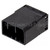 NAMZ AMP Multilock 8-Position Male Wire Cap Housing (HD 73108-96BK) Photo - Primary