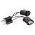 NAMZ 2014+ Road King (w/7in. Dual LED HLamp) Headlight Adapter Pigtail w/Female H9 & H11 to Male H4 Photo - Primary