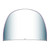 National Cycle Heritage Standard Top Rounded Replacement Beaded Windshield 7 Bolt-Clear - 20002 User 1