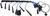 NGK BMW 325i 1991-1988 Spark Plug Wire Set - 54212 Photo - Primary
