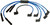 NGK Ford Festiva 1993-1988 Spark Plug Wire Set - 9980 Photo - Primary