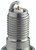 NGK Laser Iridium Spark Plug Box of 4 (IMR9C-9H) - 6777 Photo - out of package
