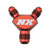 Nitrous Express 6AN x 6AN x 6AN Billet Pure-Flo Y Fitting - Red - 16085