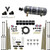 Nitrous Express 8 Cyl Triple-D Dry Direct Port 3 Stage Dry 6 Solenoids Nitrous Kit w/12lb Bottle - 80020-12