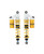 Ohlins 03-11 Honda CB 1300 STX 36 Twin Shock Absorber - HO 417 Photo - Primary