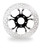 Performance Machine Disc/Carr 11.5 Gatlin Rr - Contrast Cut Platinum Photo - Primary