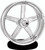Performance Machine 18x5.5 Forged Wheel Formula  - Chrome User 3