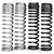 Progressive Rear Springs 140/200 (PR) - Chrome - 03-1318C User 1
