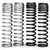 Progressive Rear Springs 90/130 (PR) - Black - 03-1370B Photo - Primary