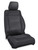 PRP 11-12 Jeep Wrangler JK Front Seat Covers/2 door or 4 door (Pair) - Black/Grey Photo - Primary