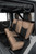 PRP 13-18 Jeep Wrangler JKU Rear Seat Cover/4 door - Black/Tan Photo - Close Up