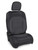 PRP 2018+ Jeep Wrangler JLU/4 Door/ Jeep Gladiator JT/ Rubicon Front Seat Covers (Pair) - Black/Grey Photo - Primary