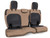 PRP 2018+ Jeep Wrangler JL/2 door Rear Bench Cover- Black/Tan Photo - Primary