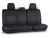 PRP 2016+ Toyota Tacoma Rear Bench Cover Double Cab - Black with Red Stitching Photo - Primary