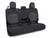 PRP 2020+ Jeep Gladiator JT Rear Bench Cover with Leather Interior - Black/Grey Photo - Primary