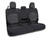 PRP 2020+ Jeep Gladiator JT Rear Bench Cover with Leather Interior - Black/Grey Photo - Primary
