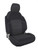 PRP 2021+ Ford Bronco 4 Door Front Seat Covers (Pair) - Black & Grey Photo - Primary