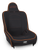 PRP Premier High Back Suspension Seat- Black/Orange Vinyl Photo - Primary