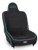 PRP Premier High Back Suspension Seat- Black/Teal Vinyl Photo - Primary