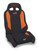 PRP EnduroCrawl Reclining Suspension Seat - Black/Orange Vinyl - Passenger Photo - Primary