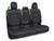 PRP Jeep Wrangler JT Rear Bench Covers - with no Armrest - Black/Green Photo - Primary