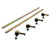 QuadBoss 15-22 Honda TRX420FA FourTrax Rancher 4x4 AT DCT IRS Tie Rod Assembly Upgrade Kit