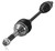 QuadBoss 06-13 Kawasaki KVF650 Brute Force 4x4 Rear Left Replacement Axle