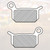 Renthal 21+ Gas Gas/ 18-23 Husqvarna/ 06-23 KTM 50-65 Front / Rear Works Brake Pads - BP-113 Photo - Primary