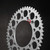 Renthal 04-16 Hon CRF250X/ 87/90-91 CR250R/2004 CR125R Rear Grooved Sprocket - Silver 520-54P Teeth